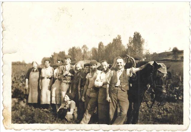 La famille fondatrice du domaine, 1914